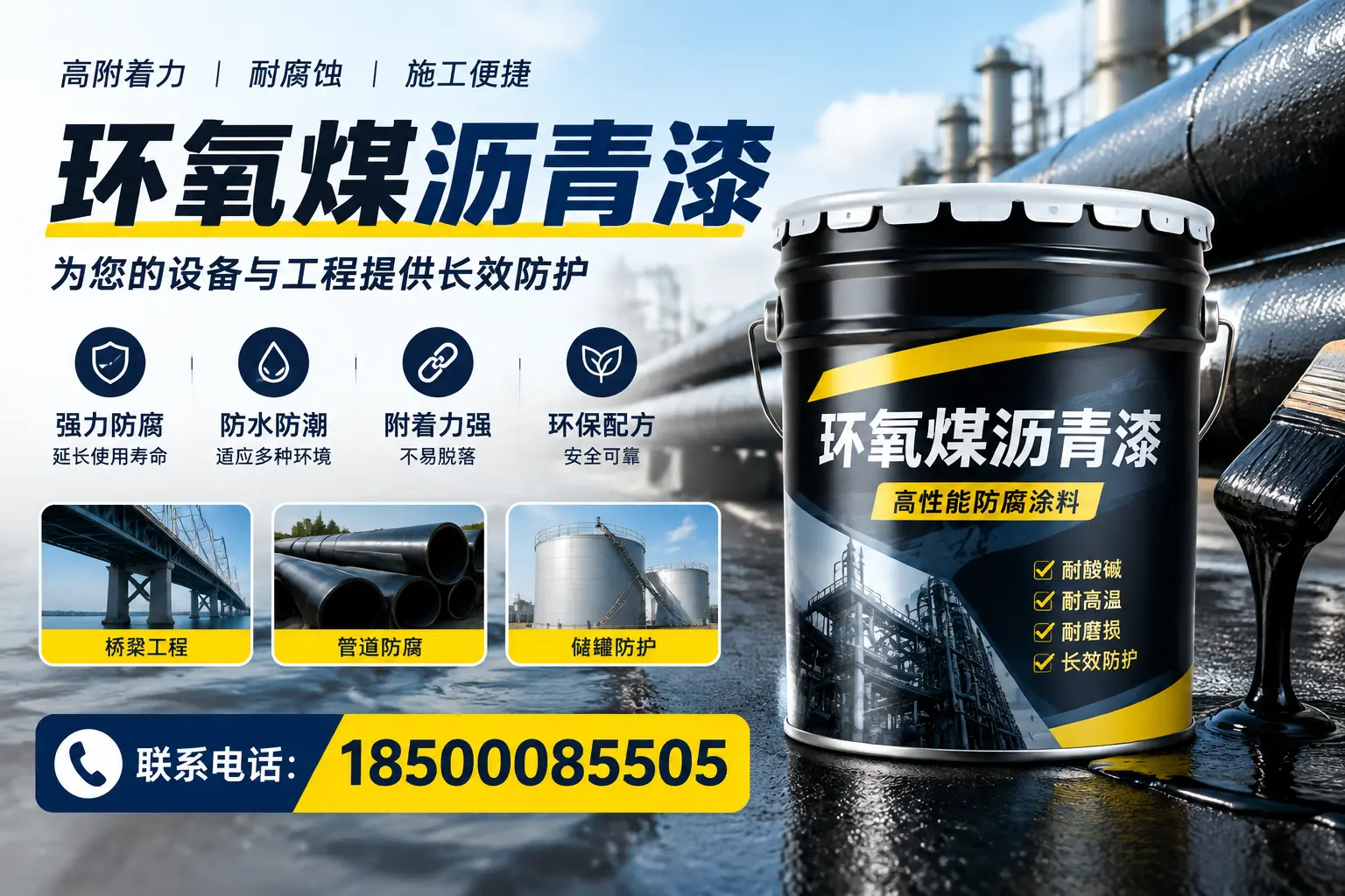 环氧煤沥青漆与其他涂料的对比分析，助力开封企业决策